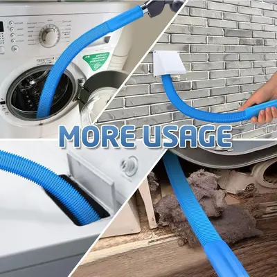 New Lint Lizard Vent Vacuum Pipe Dust Cleaner Vacuum Head Washing Machine Dust Vacuum Cleaner