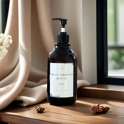Wall-Mounted Soap Dish Without Punching, Press Dispenser Bottle for Shampoo and Shower Gel - 7