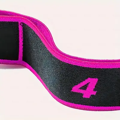 Yoga Stretch Band with Digital Segments, Dance Body Shaping, 8-Level Resistance - 3