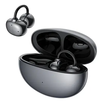 Ear-Clip Bluetooth Earphones, No-Feel Wear, Stays Secure During Sports