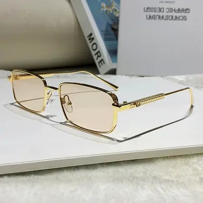 Old Money Style Men's Sunglasses, Small Frame, UV Protection - 11