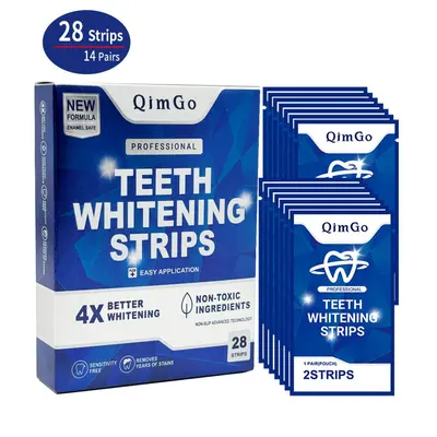 Diş Beyazlatma Şeritleri, Kuru Şerit Tipi, TeethWhiteningStrips - 7