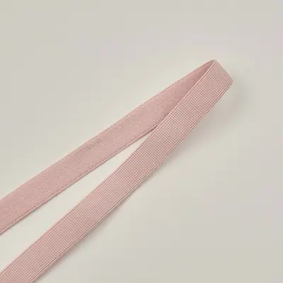 1cm Single-Sided Plush Elastic Band, Nylon Plaid, Bra Hem Trim - 13