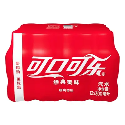 Coca-Cola Sugar-Free Cola, 300 ml x 6 Bottles, Case - 12