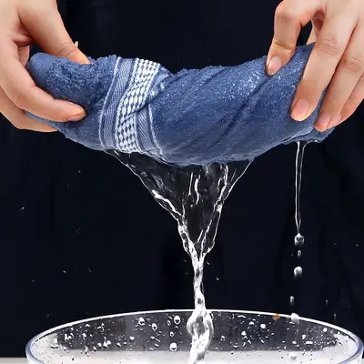 Badetuch-Set, verdickt, wassersaugend, für Erwachsene - 4