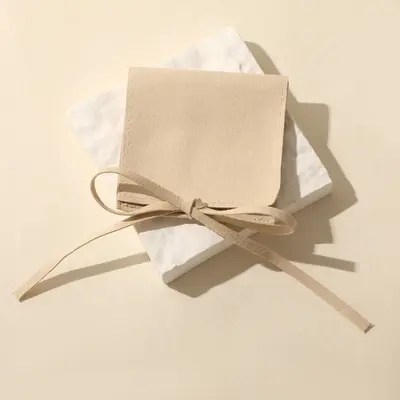Ultra-suede Flocked Jewelry Bag Portable Travel Jewelry Pouch Premium Velvet Jewelry Storage Bag - 7