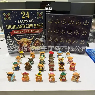 Highland Cow Magic Advent Calendar