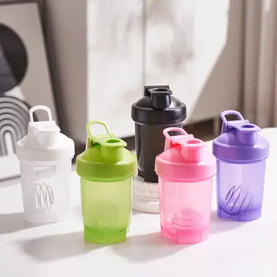 700ml Proteinshaker mit Griff, tragbare Sport-Wasserflasche - 6