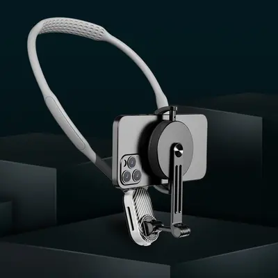 NOZI Sportkaamera Hals-Halterung Ich-Perspektive 360 Handy-Halsband Brust-Halterung