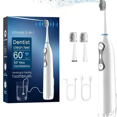 Portable Electric Water Flosser, Oral Irrigator Teeth Cleaner - 6