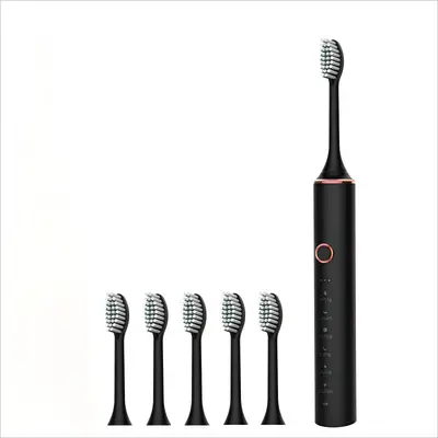 Sonic Couple Electric Toothbrush 6 Modes Smart Toothbrush X-18 Cross-Border E-Commerce Adult Soft Bristle Toothbrush