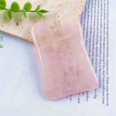 Amazon sınır ötesi en çok satan değerli taş kazıma tabletleri doğal pembe kristal kalp şeklinde boynuz yatıştırıcı ve güzellik masajını etkinleştirir - 12