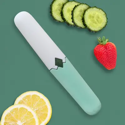 Dual-head fruit knife, 2-in-1 peeler and grater set - 6