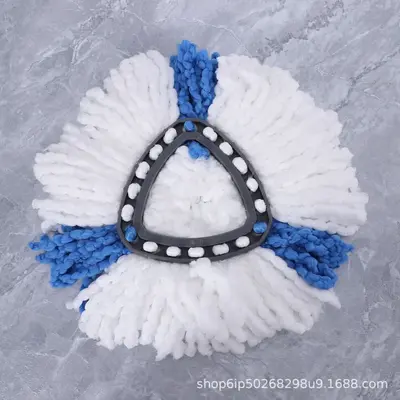 O-Cedar/Vileda Compatible Triangle Mop Replacement Head, Thickened Microfiber - 11