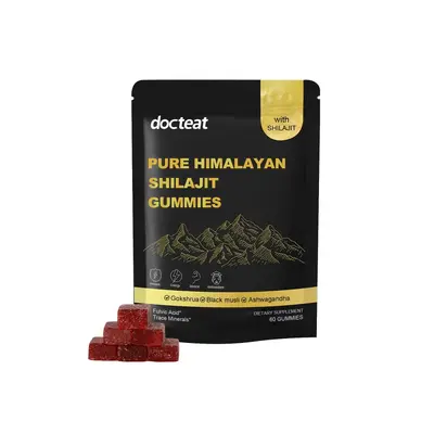 Docteat Xilaizhi Plant Extract Gummy Candy, Energy Support and Focus Boost