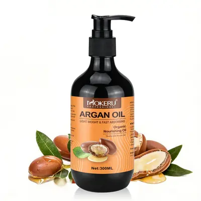 Macchino Argan Oil Hair Essential Oil, Organic Pure Oil, Frizz Control