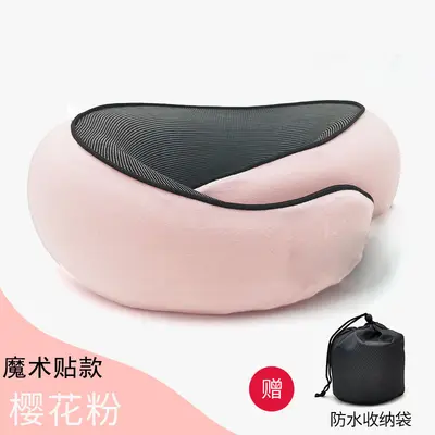 Подушка для шеи U-образная из memory foam для путешествий - 12