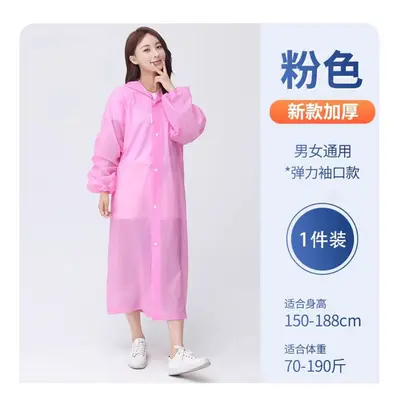 Reusable EVA raincoat, adult, thickened - 9