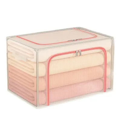 PVC Storage Box with Lid, Large Capacity, Foldable