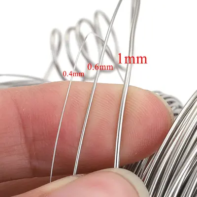 Stainless Steel Wire 10 m per Pack, for DIY Beading - 4