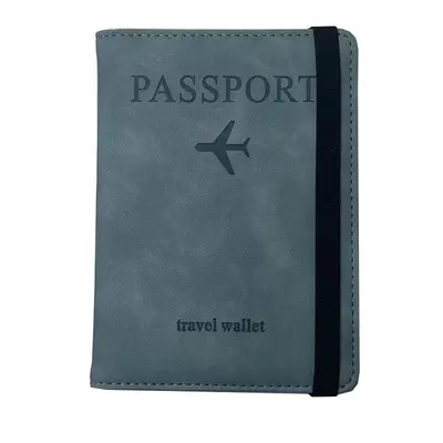 Sınır ötesi nokta RFID pasaport tutucu bilet koruyucu kapak taşınabilir çok fonksiyonlu yurtdışı çoklu kart yuvası PU deri pasaport çantası