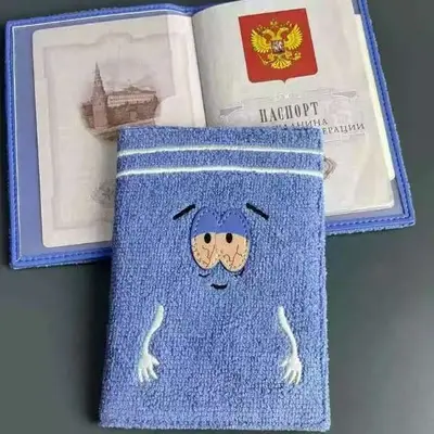 South Park PVC Pasaport Cüzdan İşlemeli - 4