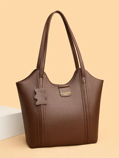 Women's Tote Bag 2026, Soft Leather, Large Capacity Shoulder Bag - 3