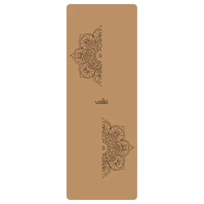 Naturkautschuk-Korkyoga-Matte verdickt rutschfest - 8