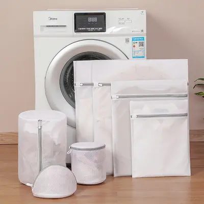 Andeya 70g Thickened Laundry Bag, Thick and Fine Mesh Washing Bag, Washing Machine Household Clothes Underwear Bra Washing Bag Wholesale - 2