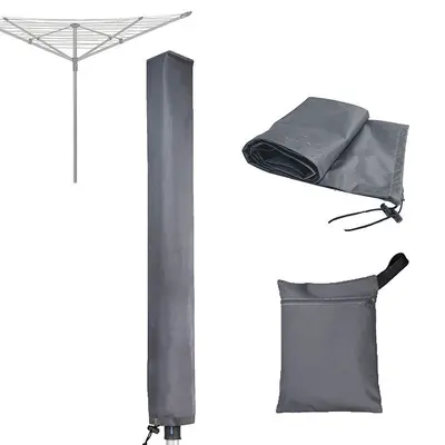 Factory Hot Sale 600D Oxford Fabric Outdoor Clothes Drying Rack Protective Cover, Dustproof and Waterproof Cover for Clothes Drying Rack, Multifunctional Cover