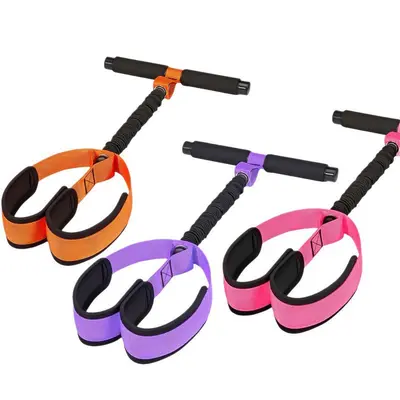 Fußpedal-Expander mit Sit-up-Hilfe, Fitnessgerät für zu Hause für Damen