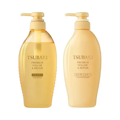 Japanische Tsubaki Haarspülung, Kamelienöl feuchtigkeitsspendend, 450 ml - 2