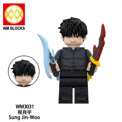 WM6221 Anime-Serie Bausteinfiguren-Set, 3027-3034 - 11