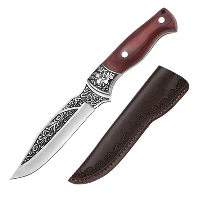 Yangjiang Metzgermesser-Set, handgeschmiedet, Hammerschlag - 13