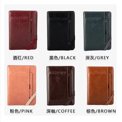 Multifunctional passport holder, travel document organizer
