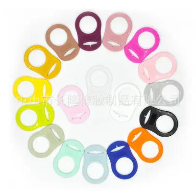 Food-Grade Teething Pacifier Chain Accessories, Loose Beads, Pacifier Clip