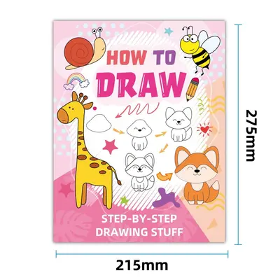Children's Coloring Book, 24 Pages, Animal Theme - 8
