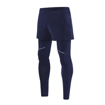 Men's Running Long Pants, Compression, Fleece-Lined, Phone Pocket - 7
