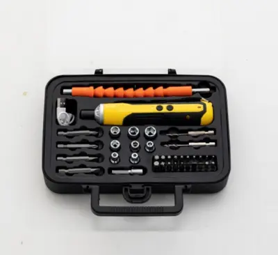 Lithium battery cordless screwdriver kit, rechargeable, hand drill - 10