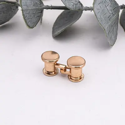 Hidden Snap Buttons, No-Sew, Detachable, Flat Back - 8