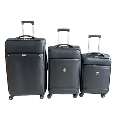 Multifunctional Leather Luggage Trolley Suitcase with Universal Wheels High-end Travel Suitcase for Men and Women Students Password Box Wholesale