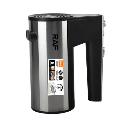EU/US Standard 5-Speed Electric Hand Mixer Household High-Power Egg Beater Dough Mixer Baking Blender