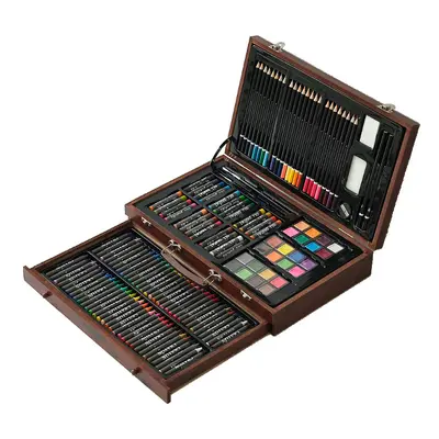 Chiyuan 140-piece brush and art supplies set, wooden gift box - 6