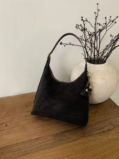 Vintage Damen-Umhängetasche aus Mattleder, großes Fassungsvermögen, Tote-Bag 2026
