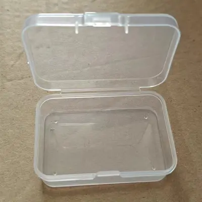 Depolama balık oltası ilaç boş kutu küçük kutu yüksek şeffaf plastik küçük kare kutu su elmas kulak tıkacı kutusu yeni malzeme şeffaf mücevher kutusu - 10