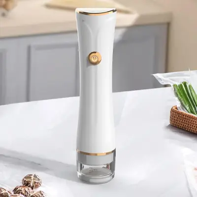 Portable vacuum sealer, smart food compression - 3