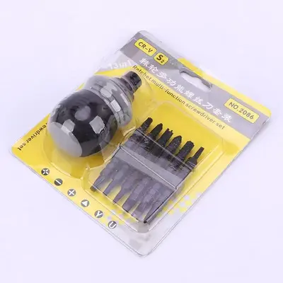 Magnetic screwdriver set, telescopic, multifunctional - 9