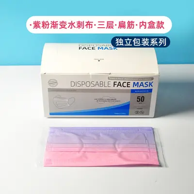 Disposable Face Masks, Individually Packaged
