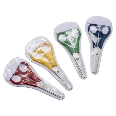 Student Scissors with Scale Ruler, Children's Safety