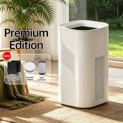 Yeni Model USB Çapraz Sınır Mini Amazon Ev Hava Temizleyicisi Yatak Odası Yurt Mavi Işık Aromaterapi Temizleyicisi - 8